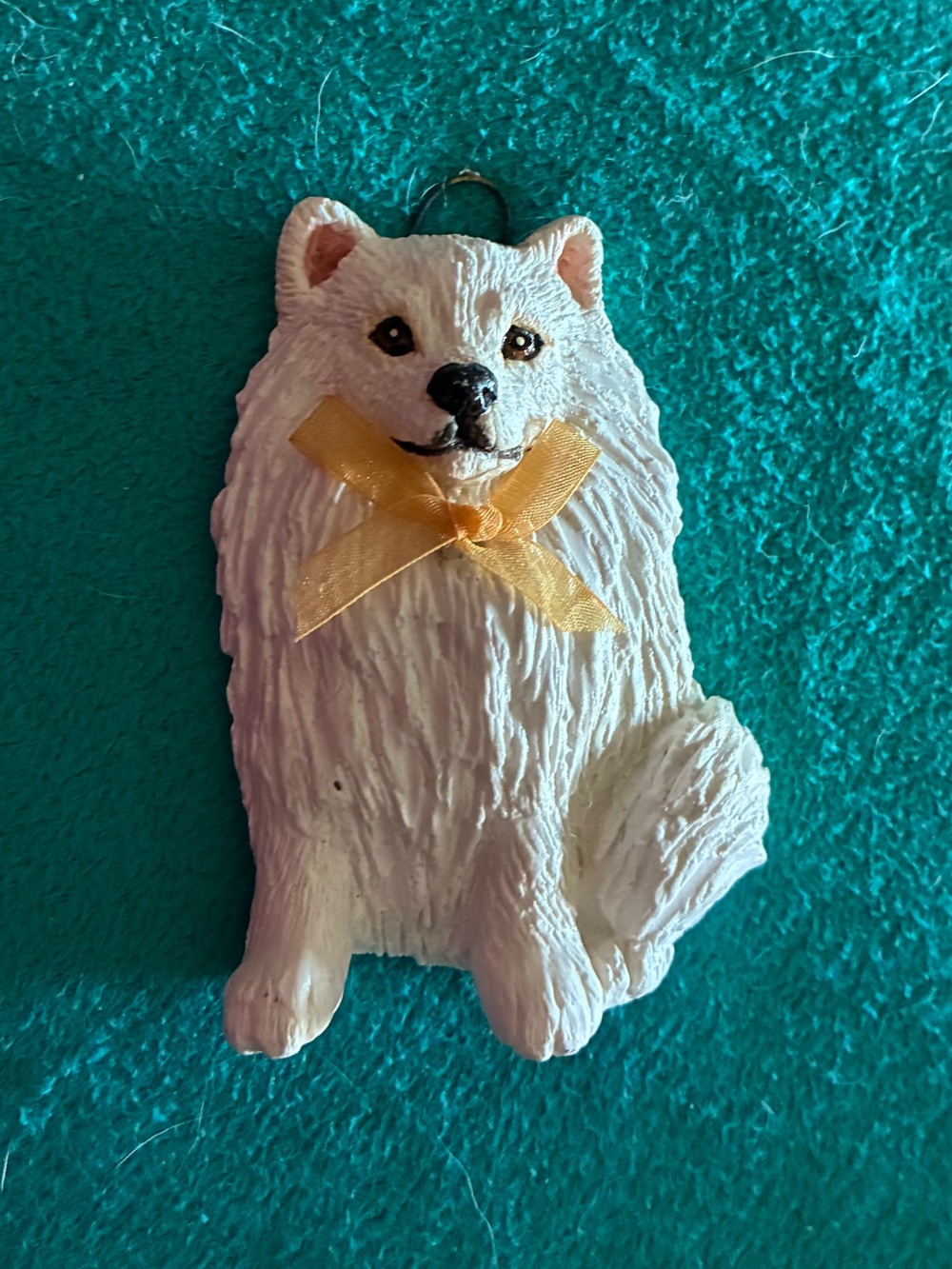 American Eskimo Dog Holiday Ornament